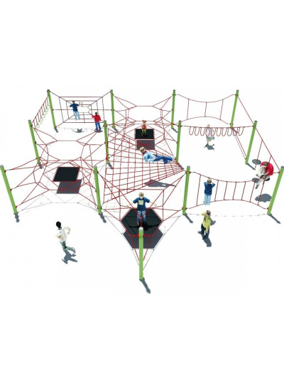 Канатная площадка Отважный Альпинист